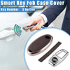 Nissan Elgrand 3 x Button Remote Key Fob Cover Case Set (2002-2010)