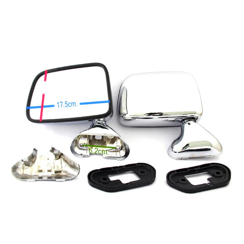 Toyota Hilux Surf 1988-2004 Chrome Side Door Mirrors