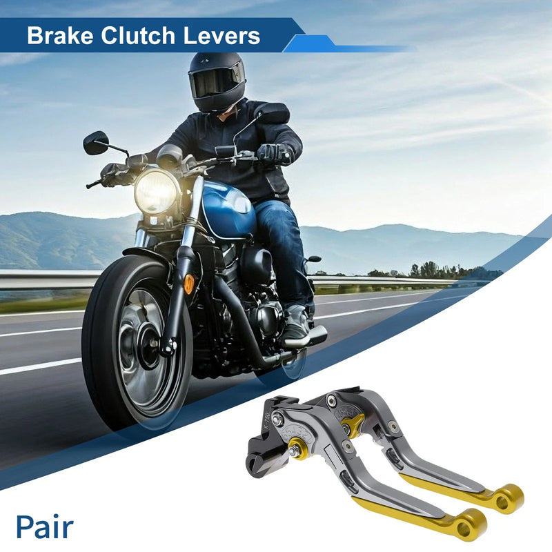 Kawasaki Versys 650 Long Brake Clutch Levers (2015–2023)