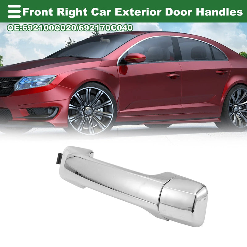 Toyota Tundra Silver Tone Front Right Exterior Door Handle