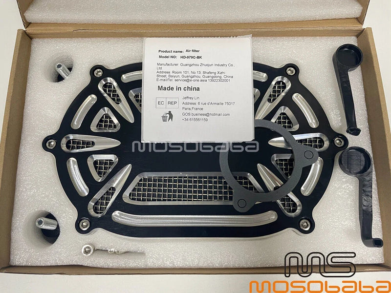 Trike Touring Road King Dyna FXDLS Air Cleaner Intake Filter (08-17)