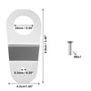 Honda (2000-2005) - Aluminum Alloy, Silver Engine Water Tank Radiator Bracket