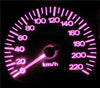 Ford Falcon Pink LED Dash Cluster Light Upgrade Kit (1972-1996)