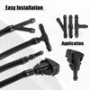 Dodge RAM Front Windshield Washer Nozzle Kit