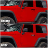 Jeep Wrangler 2 Door (2007-2018) Pink 3 x Door Handle Insert Trim Covers