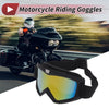 Motorcycle Riding Goggles Colorful Lens Black Frame PC Cycling Sunglasses