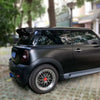 Real Carbon Fiber Rear Double Spoiler Roof Wing Fits Mini Cooper R53 Hatchback