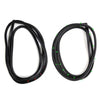 Door Rubber Weatherstrip Front FL+FR Fits Toyota Corolla KE10 4D SED 1966-70 D05
