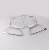 Jeep Compass 4 x Pieces ABS Chrome Rear Light Lamp Frame Trim (2017-2021)