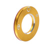 Vespa LX LXV S ET4 GTS GTV Gold Ignition Switch Lock Trim Ring Cover