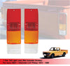 Isuzu KB21 / Chevrolet LUV 2 x Tail Light Lenses (1972-1980)