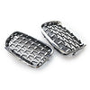 BMW X5 E70, X6 E71, E72 Hybrid 2 x Kidney Radiator Grille (2007-2013)