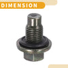 Ford F-150 Bronze Tone Oil Drain Plug Pan Thread Repair