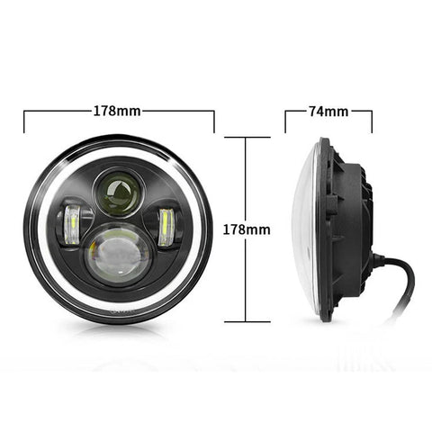 7 Inch Motorcycle LED Headlight