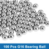 7.9mm 100 Pcs Bearing Ball Steel G16 Precision Ball Silver Tone