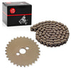 Honda XR100 Camshaft Sprocket 30T & Cam Timing Chain 90L (1981–1984)