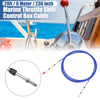 Make Model 1pcs 20ft Marine Throttle Shift Control Box Cable Clevis Blue