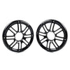 Harley Tri Glide Ultra FLHTCU / L Glossy Black Rear Speaker Grill Cover (14-23)