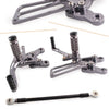 Honda CBR900 Adjustable Titanium CNC Rear Sets Foot Pegs Kit (1993-1999)