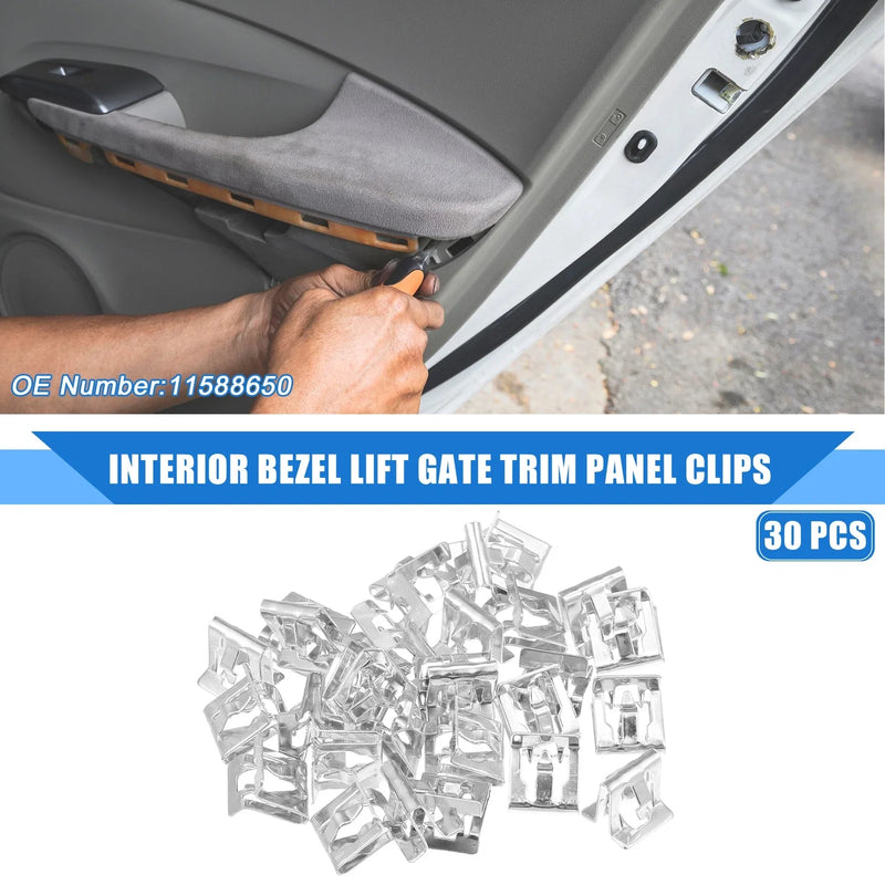Buick Cascada 30 Pcs Lift Gate Trim Panel Clips (2016–2019)