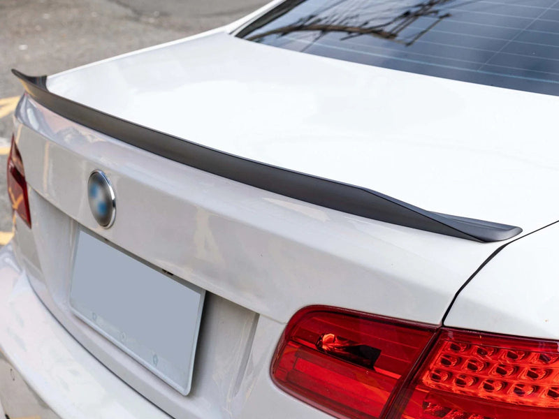 Lexus LS 8" Matte Black Boot Lip Duckbill Spoiler (2007-2017)