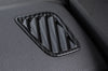 Audi Q5 Carbon Fiber Front Upper Air Vent Outlet Frame Cover Trim (2018-2022)