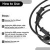 Dodge Ram 2500 3500 Pickup ABS Wheel Speed Sensor (2009 - 2010)
