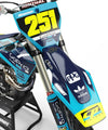 Husqvarna TC 50 (2017-2023) Decals Custom Graphic Kit BOOST STYLE