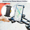 Motorcycle Handlebar Silicone Phone Mount Holder 4.7-6.8in