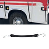 Tie Down Bungee Cords with Hooks 9" Heavy Duty Rubber Tarp Straps