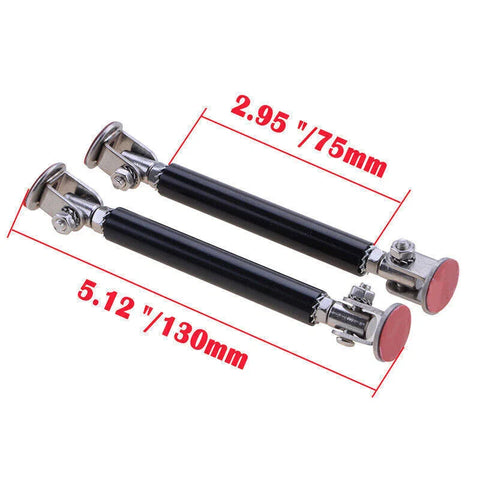 Adjustable 2.9'' Front Bumper Lip Splitter Strut Brace