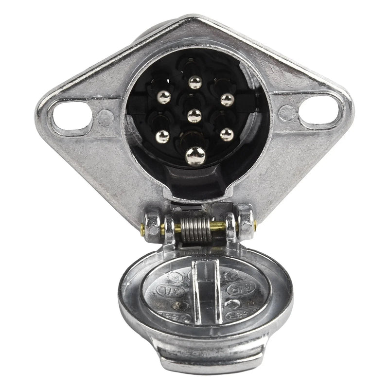 Europe Style Trailer Socket Connector Adapter 7-Pin 24V