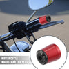Kawasaki Ninja 400 Black Red 1 Pair Handlebar End Plugs (2018–2021)
