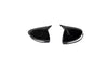 Mercedes-Benz C-Class ABS Black Ox Horn Rearview Mirror Lid Cover Trim (2015-2021)