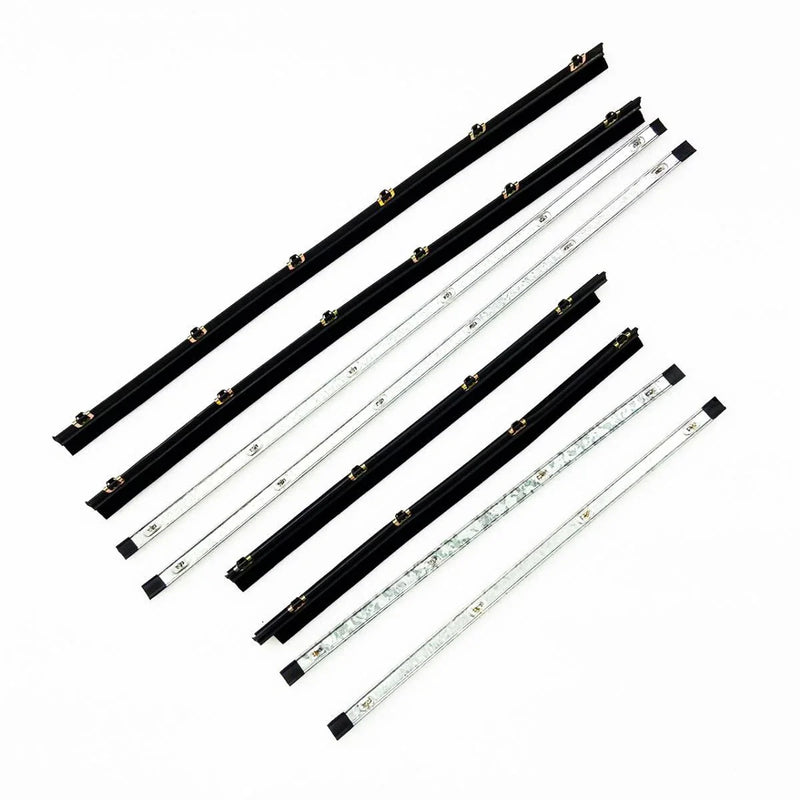 Weatherstrip Door Belt L+R Set 8 Fits Toyota Corolla KE30 TE31 Sedan 1974-79 D01