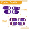 Jeep Wrangler Gladiator Purple Interior Door Handle Bowl Cover Trim (2018-2023)