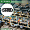 Oil Seal TG4 Lip Seal Ring Rotary Shaft Seal NBR Rubber 30x47x8mm Black 5 Pcs