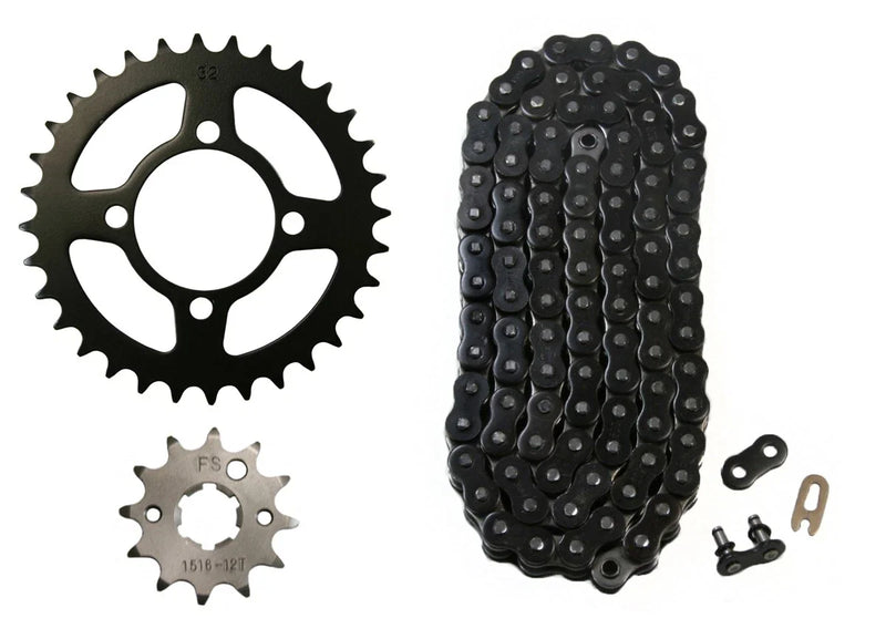 Yamaha Grizzly 125 Drive Chain & Sprockets 520x74 (2004–2013)