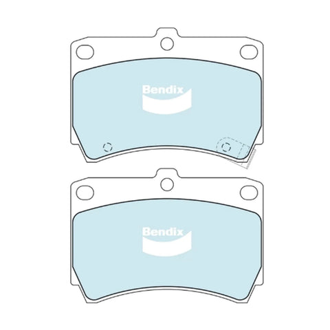 Mazda 121 DB DW Front Disc Brake Pad Set (1990 - 2002)
