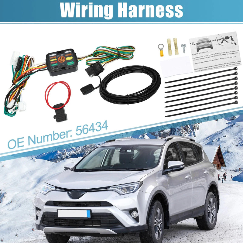 Toyota RAV4 4-Pin Trailer Wiring Harness (2019-2020)