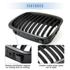 BMW 325i 325xi 330i 330xi Matte Black Front Upper Kidney Grille