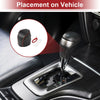 Honda HR-V 2023-2024 Black Carbon Fiber Red Car Gear Shift Knob Cover