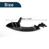 BMW F07 F10 Black Silver Tone Rear Right Exterior Door Handle