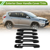 Toyota Rav4 (2009-2012) - Glossy Black Exterior Door Handle Cover Trim