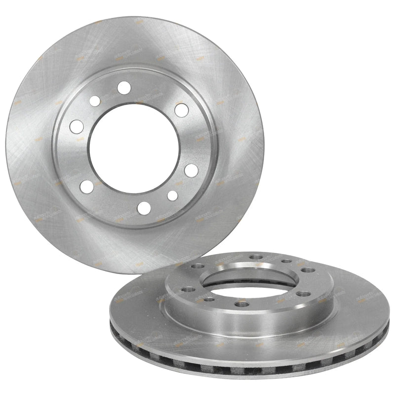 Toyota Landcruiser BJ70 BJ73 BJ74 HJ75 FJ70 2 x Front Disc Rotor Brake