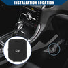 Ford Edge F-150 F-250 F-350 12V Console Power Outlet Cover Cap (2015-2023)