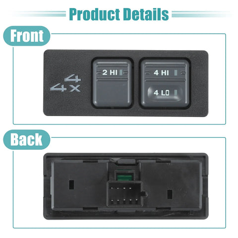 Chevrolet K1500 4WD Selector Switch 4x4 Wheel Drive Switch (1996-1999)