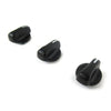 Jeep Wrangler, Dodge Ram 3 x A/C Heater Control Knob Fan Switch Set (2007-2023)