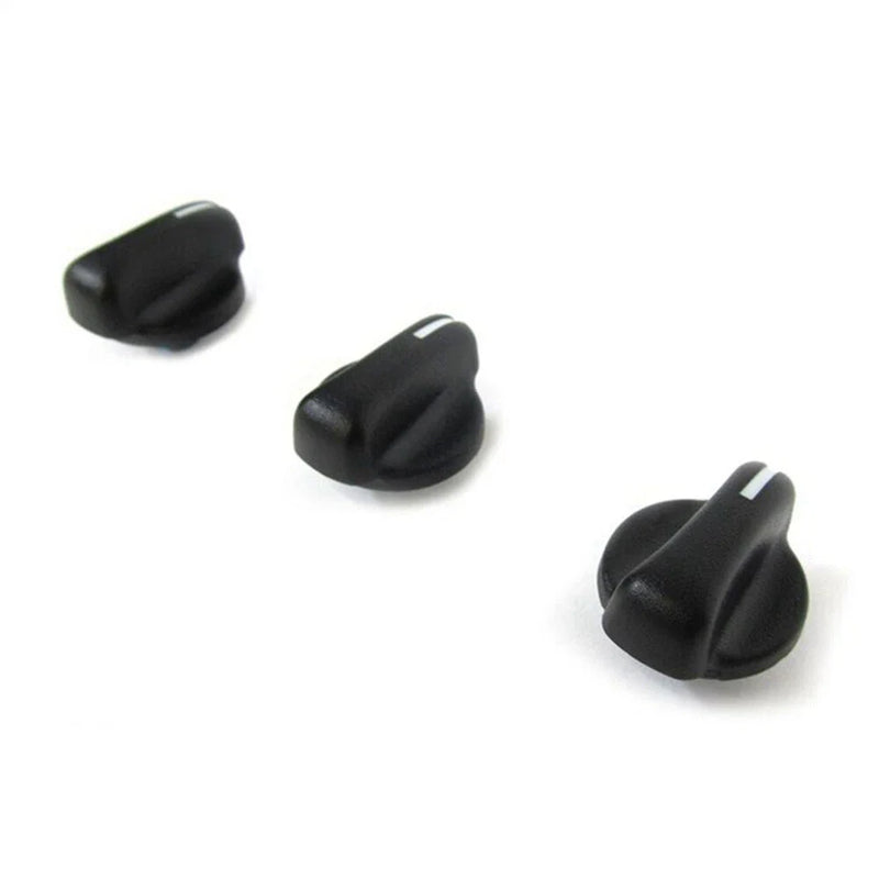 Jeep Wrangler, Dodge Ram 3 x A/C Heater Control Knob Fan Switch Set (2007-2023)