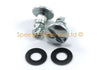 Honda CBR600 & RVT1000 2x Tornillos Tuercas Grande